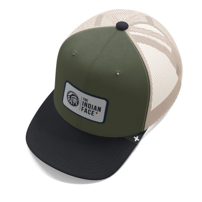 Casquette trucker VERT/BLEU MARINE The Indian Face Latitude 03-015-05