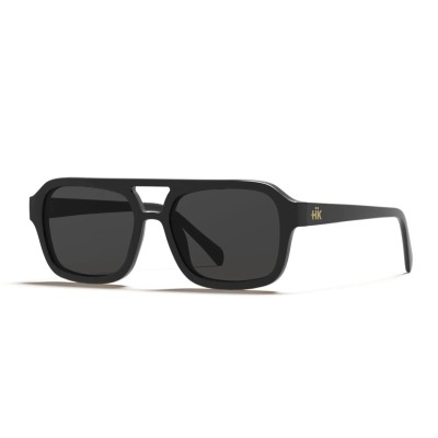 Lunettes de soleil noires HANUKEII CURAZAO HK-013-01