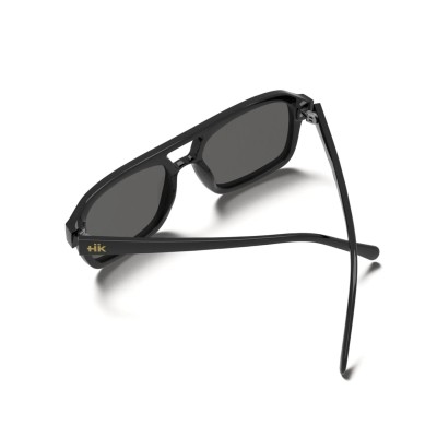 Lunettes de soleil noires HANUKEII CURAZAO HK-013-01