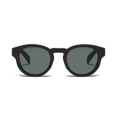 Lunettes de soleil noires HANUKEII MAURICIO HK-014-01
