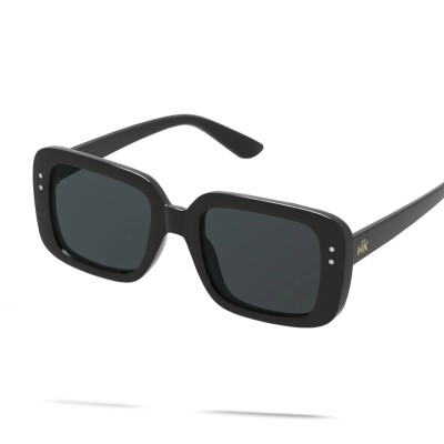 Lunettes de soleil noires HANUKEII BALI HK-024-01