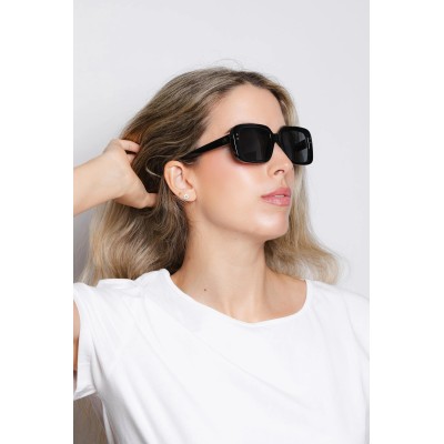 Lunettes de soleil noires HANUKEII BALI HK-024-01