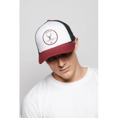 Casquette HANUKEII DOLPHIN  Animal Soul Bleu-Blanc HK-A05-24M01C02-UN