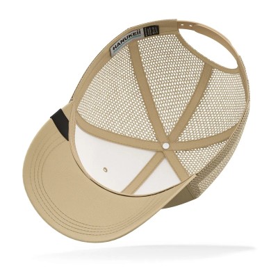 Casquette HANUKEII ZEBRA Animal Soul Beige HK-A05-24M01C06-UN