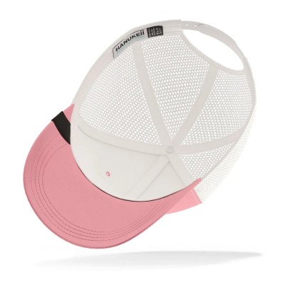 Casquette HANUKEII FLAMINGO Animal Soul Rose-Blanc HK-A05-24M01C11-UN