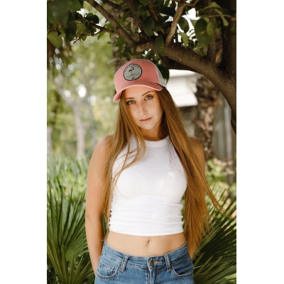 Casquette HANUKEII FLAMINGO Animal Soul Rose-Blanc HK-A05-24M01C11-UN