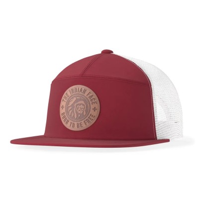 Casquette trucker The Indian Face PIPE 7  Rouge-Blanc IF-A05-23M02C04-UN