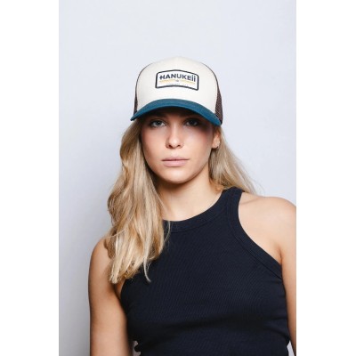 Casquette HANUKEII BAREFOOT Beige-Beu HK-A05-24M03C01-UN