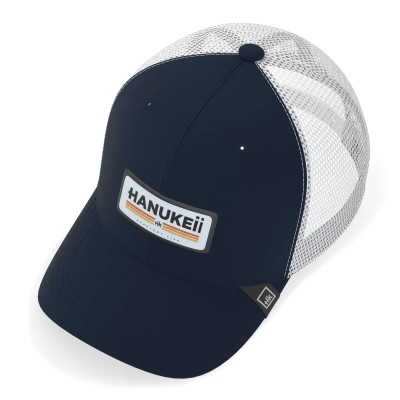 Casquette HANUKEII BAREFOOT Bleu-Blanc HK-A05-24M03C02-UN