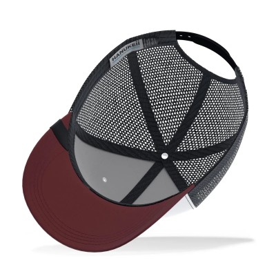 Casquette HANUKEII BAREFOOT Blanc-Rouge HK-A05-24M03C03-UN