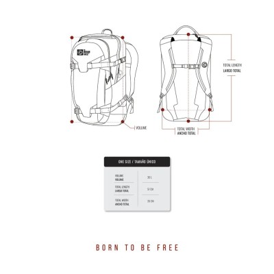 Sac à dos The Indian Face ATLAS Jaune IF-A08-23M01C06-UN