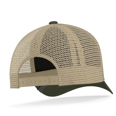 Casquette HANUKEII BAREFOOT Vert-Beige HK-A05-24M03C05-UN