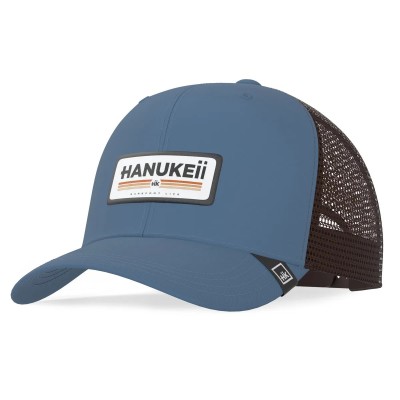 Casquette HANUKEII BAREFOOT Bleu-Marron HK-A05-24M03C07-UN