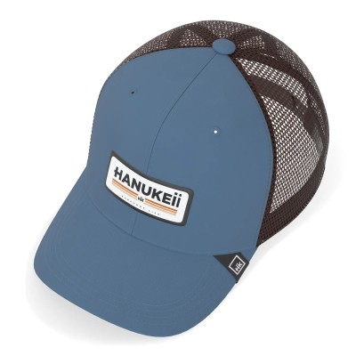 Casquette HANUKEII BAREFOOT Bleu-Marron HK-A05-24M03C07-UN