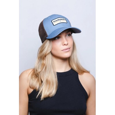 Casquette HANUKEII BAREFOOT Bleu-Marron HK-A05-24M03C07-UN