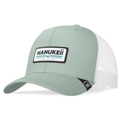 Casquette HANUKEII BAREFOOT Vert-Blanc HK-A05-24M03C08-UN