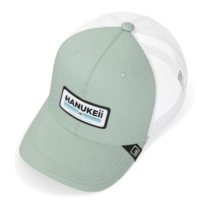 Casquette HANUKEII BAREFOOT Vert-Blanc HK-A05-24M03C08-UN
