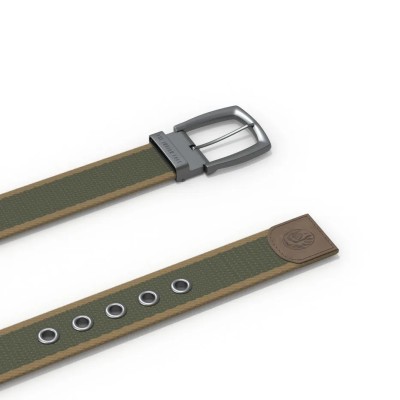 Ceinture GROVE beige et vert The Indian Face® IF-A13-23M01C03-UN