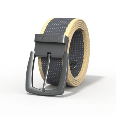 Ceinture GROVE beige et bleu The Indian Face® IF-A13-23M01C02-UN
