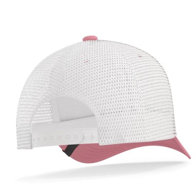 Casquette HANUKEII BAREFOOT Rose-Blanc HK-A05-24M03C11-UN