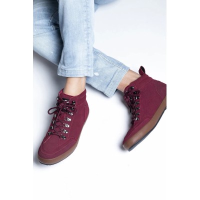 Chaussures The Indian Face HIGHLAND Rouge IF-Z01-24M02C04