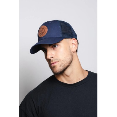 Casquette Trucker The Indian Face Born to Be Free Bleu marine IF-A05-23M01C03