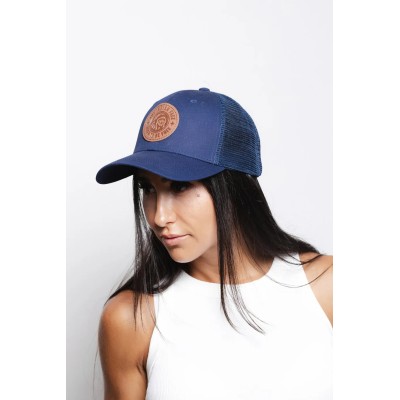 Casquette Trucker The Indian Face Born to Be Free Bleu marine IF-A05-23M01C03