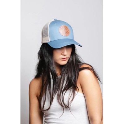 Casquette Trucker The Indian Face Born to Be Free Bleu IF-A05-23M01C05