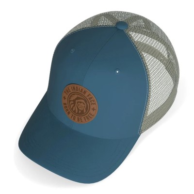 Casquette Trucker The Indian Face Born to Be Free Bleu IF-A05-23M01C05