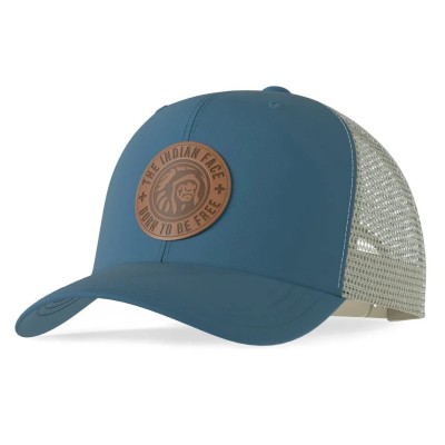 Casquette Trucker The Indian Face Born to Be Free Bleu IF-A05-23M01C05
