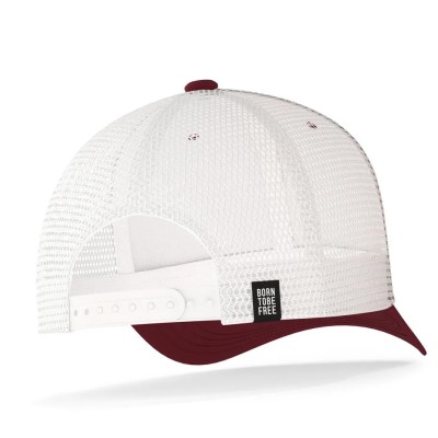 Casquette Trucker The Indian Face Born to Be Free Rouge/Blanc IF-A05-23M01C07