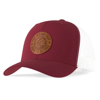 Casquette Trucker The Indian Face Born to Be Free Rouge/Blanc IF-A05-23M01C07
