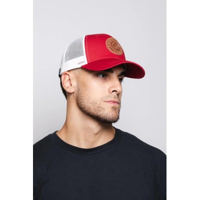 Casquette Trucker The Indian Face Born to Be Free Rouge/Blanc IF-A05-23M01C07