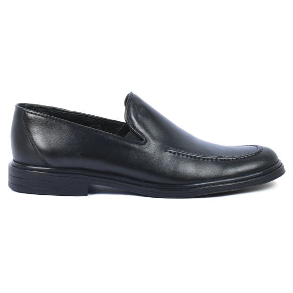 MOCASSIN HOMME EN CUIR NOIR