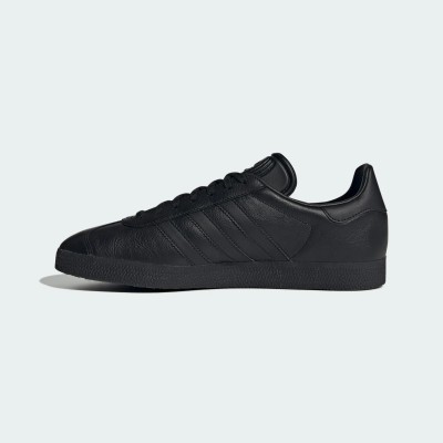 Baskets adidas Gazelle noires en cuir – BB5497