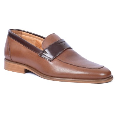 MOCASSIN HOMME CUIR MARRON REDWOOD 7151