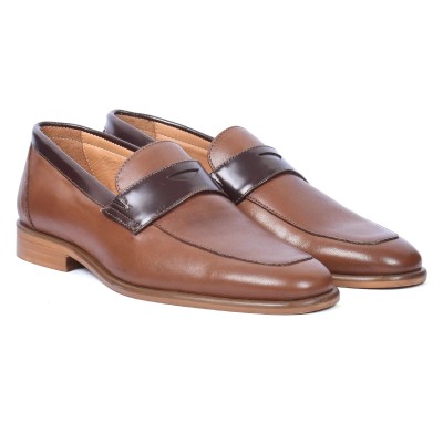 MOCASSIN HOMME CUIR MARRON REDWOOD 7151