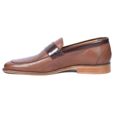 MOCASSIN HOMME CUIR MARRON REDWOOD 7151