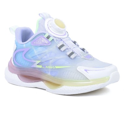 Basket enfant pastel avec système de fermeture à molette LC6362-MO