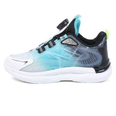 Basket enfant turquoise et noire avec molette de serrage LC6362-VT