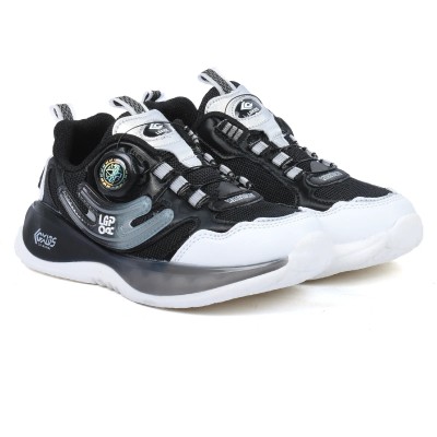 Basket enfant noire et blanche avec molette LIY35048NS-N