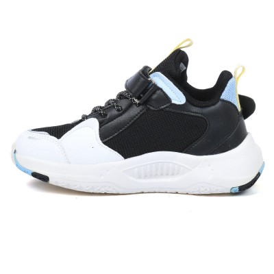 Chaussure de sport enfant L-G KIDS LIY35150S-N-RG noir blanc rouge