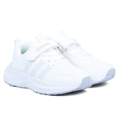 baskets-garcon-sport-blanc-L37871-bc