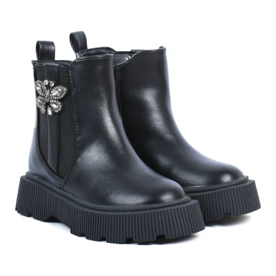 bottine-fille-mode-noir-ok-dr2612-b-n