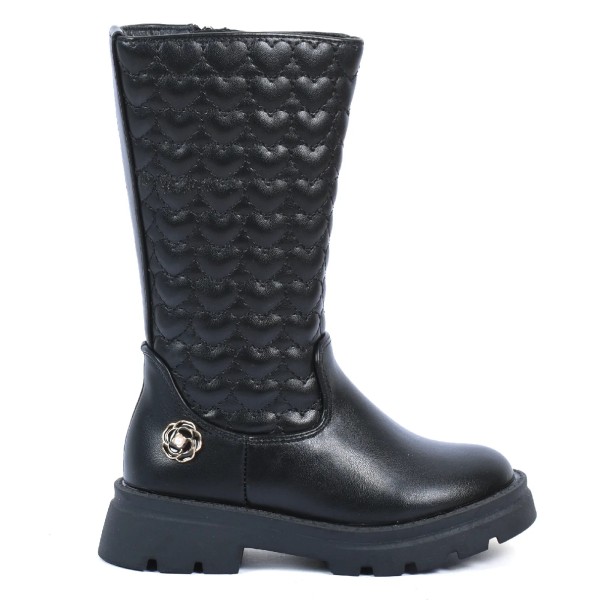 BOTTES FILLE NOIR