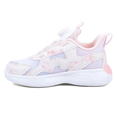 Basket lumineuse fille rose et blanc LECHENG KIDS 5228-RO