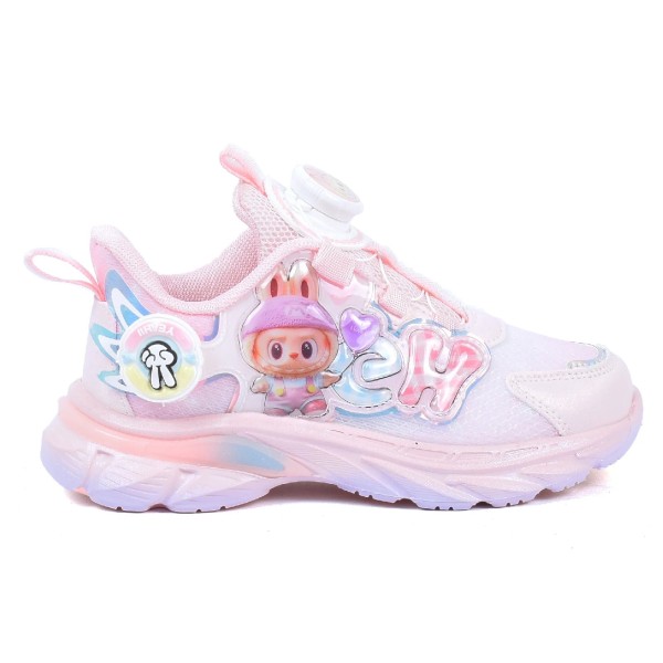 BASKETS FILLE ROSE LABUBU LED