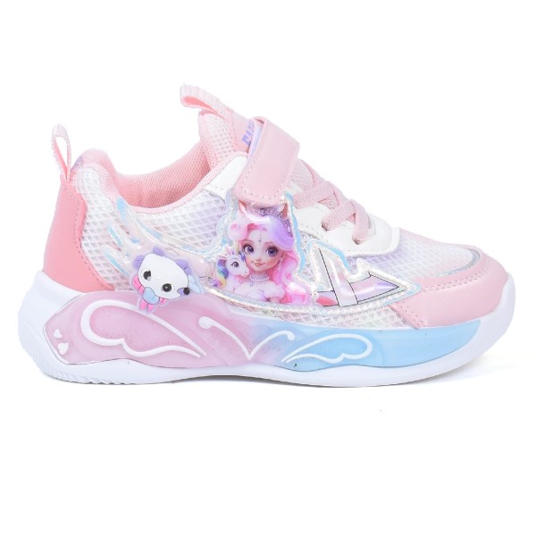 SNEAKERS PRINCESSE ENFANT ROSE