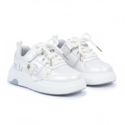 chaussures-baskets-fille-chic-blanc-argent-b2515-bc-ar
