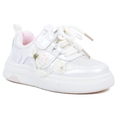 chaussures-baskets-fille-chic-blanc-rose-b2515-bc-ro